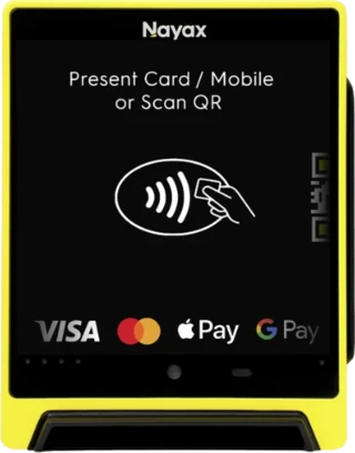 Nayax VPOS Media payment terminal
